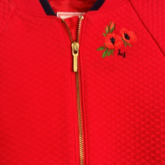Janie and Jack Red Jacket Size: 3-4 - Picture 3 of 11